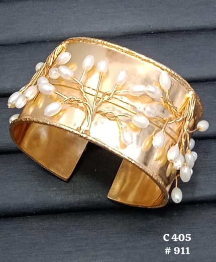 Pearl Vine Statement Cuff