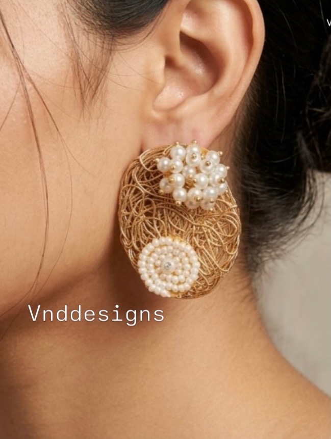 Pearl Weave Artistic Studs