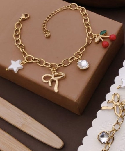 Cherry Charm Bracelet